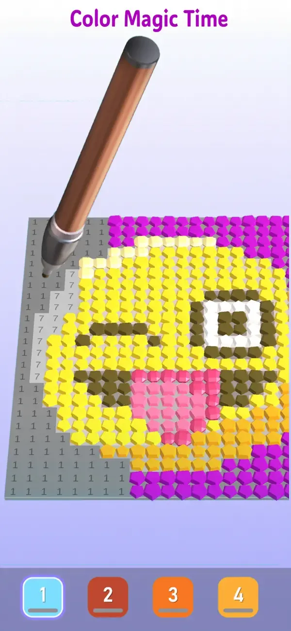 Diamond Painting ASMR Coloring screenshot 1