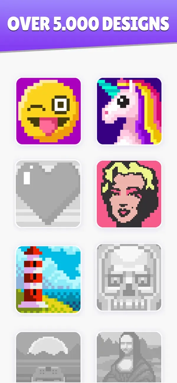 Diamond Painting ASMR Coloring screenshot 5