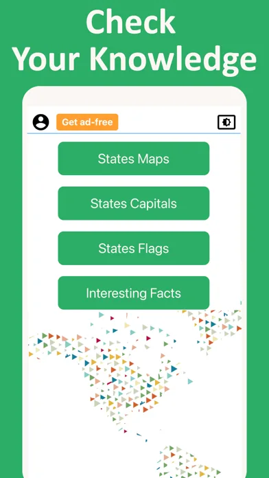 50 States & US Capitals Game screenshot 1