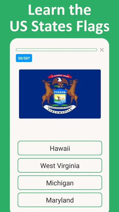 50 States & US Capitals Game screenshot 2