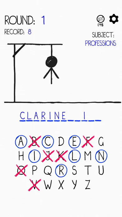 Hangman Word Quest screenshot 1