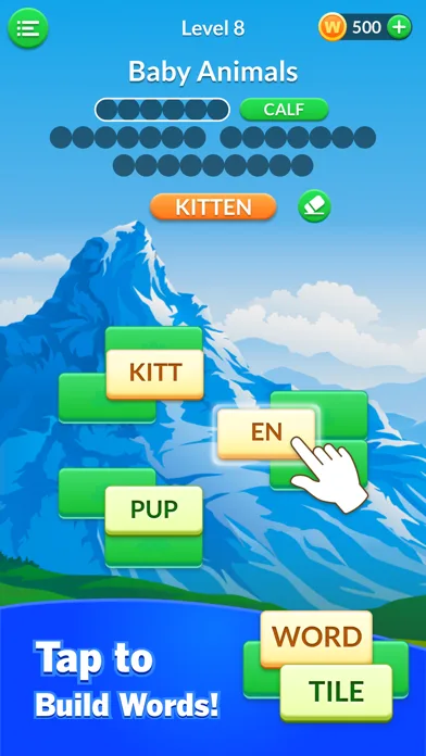 Word Tile Puzzle: Tap to Crush screenshot 1
