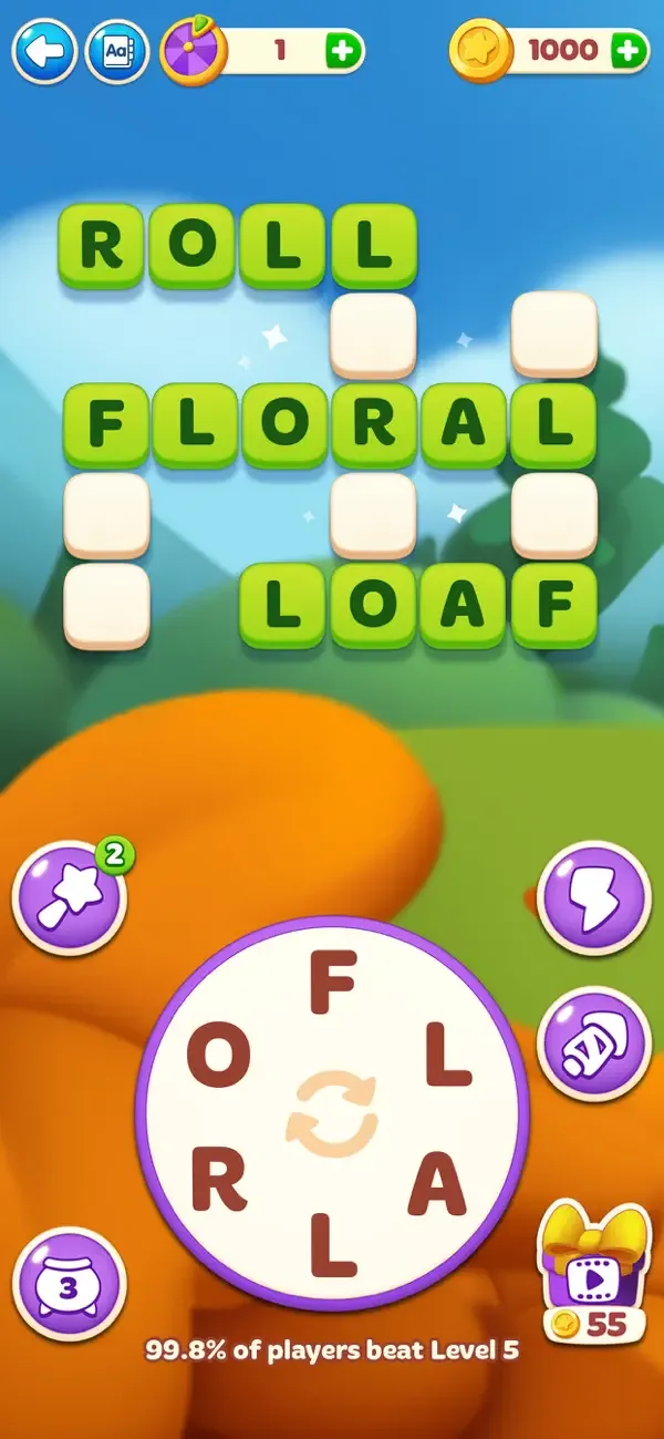 Word Spells: Game for Adults screenshot 1