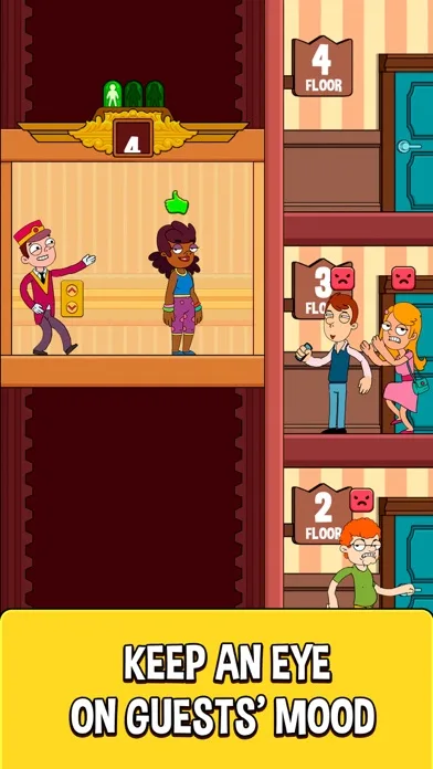 Hotel Elevator: Doorman Mania screenshot 2