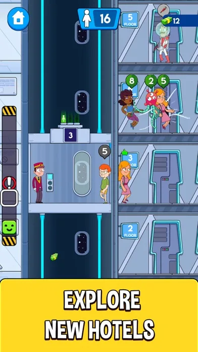 Hotel Elevator: Doorman Mania screenshot 5