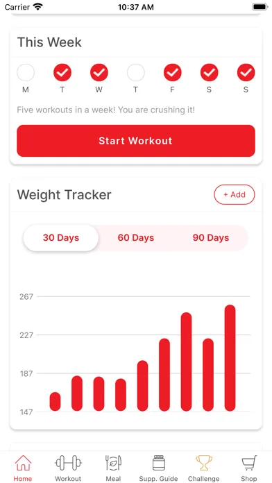 1UP Fitness screenshot 2