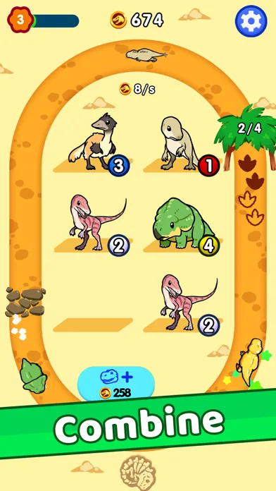 Merge Dinosaurs screenshot 1