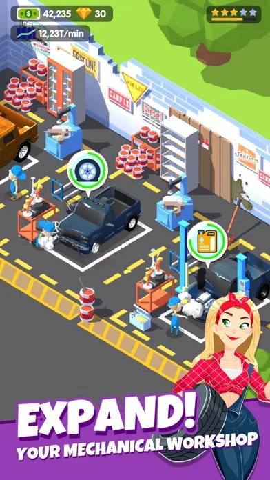 Idle Car Fix - Garage Tycoon screenshot 2
