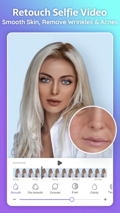 PrettyUp-Portrait Editor Video screenshot 5