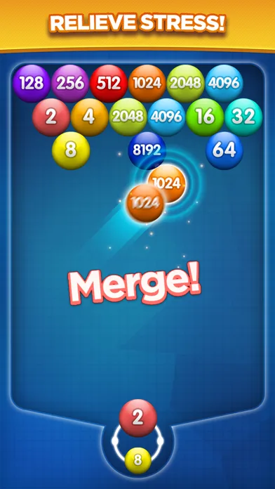 Number Bubble Shooter. screenshot 2