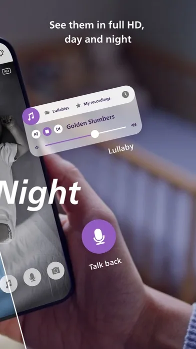 Philips Avent Baby Monitor+ screenshot 2