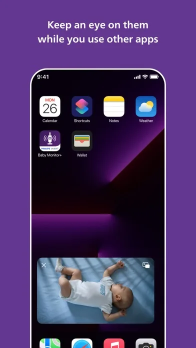 Philips Avent Baby Monitor+ screenshot 4