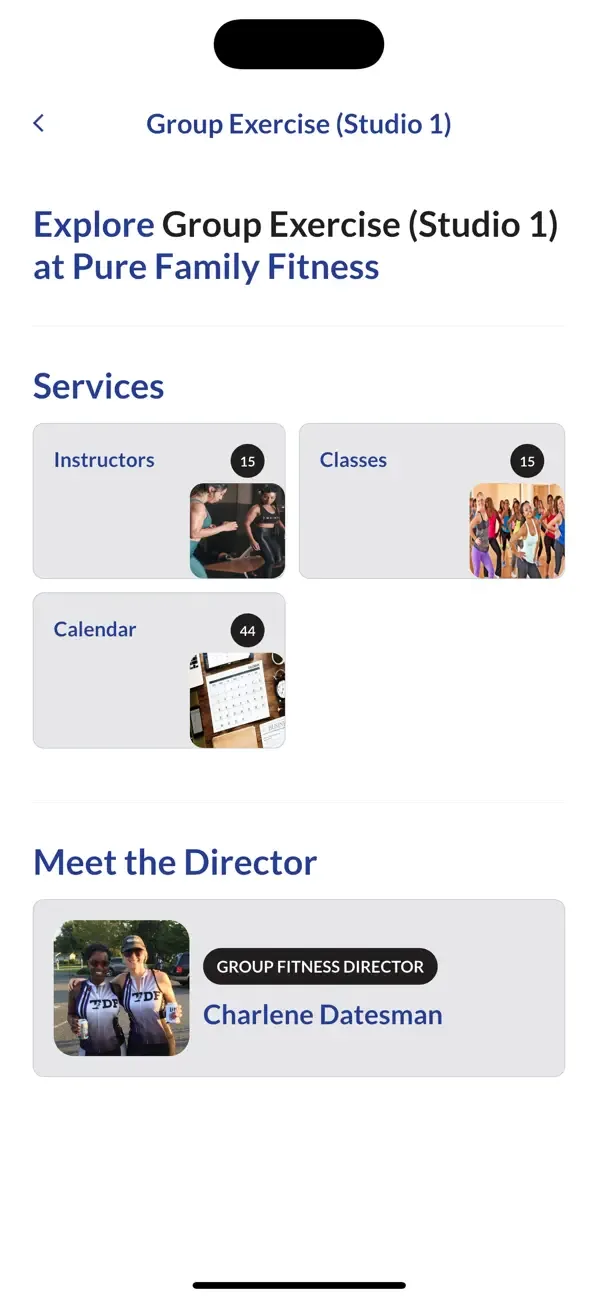 Pure Family Fitness screenshot 4