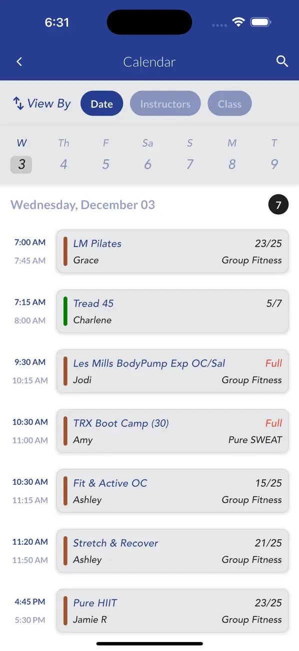 Pure Family Fitness screenshot 5