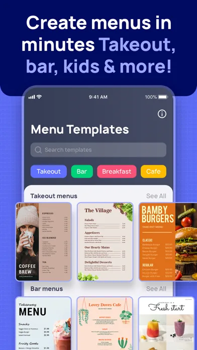 Menu Maker: Design Creator screenshot 2