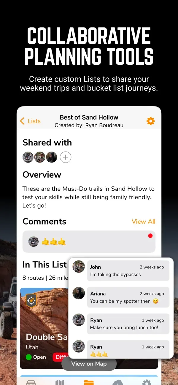 Trails Offroad: Offline Maps screenshot 3