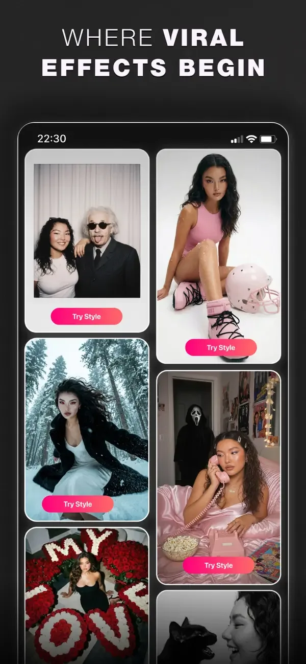 Glam AI: Video & Photo Editor screenshot 1