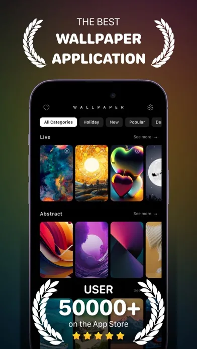 4k Live Wallpapers: WallPics screenshot 1