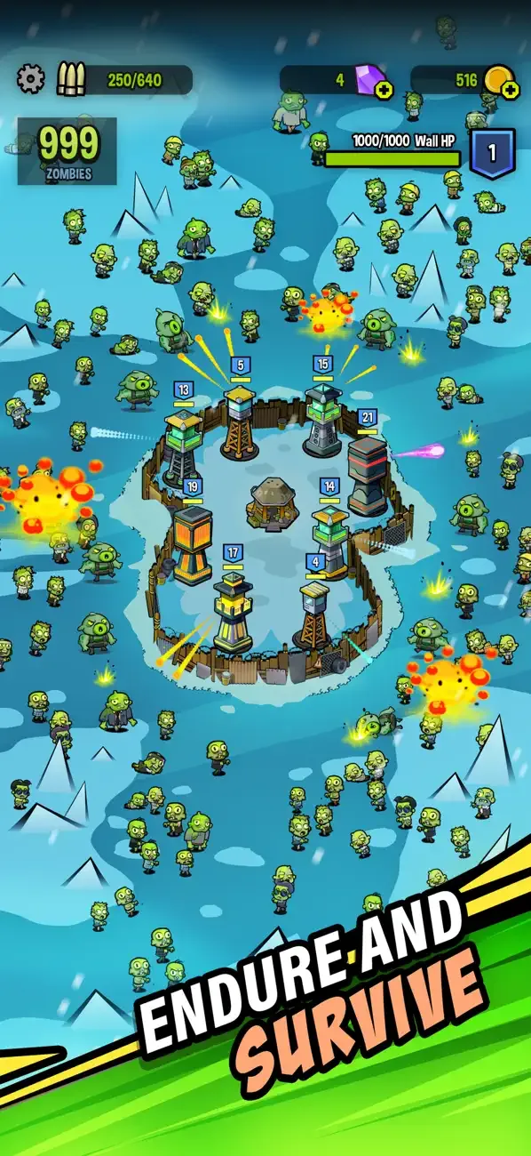 Zombies vs. Towers screenshot 2