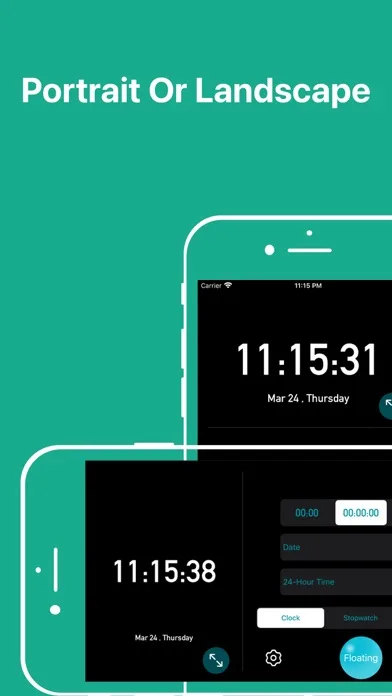 Floating Clock-Timer&Stopwatch screenshot 3