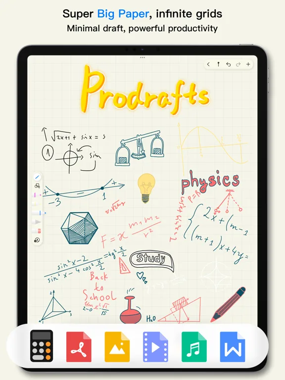 Prodrafts - Infinite Notes screenshot 1
