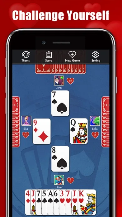 Hearts : Classic Card Games screenshot 2