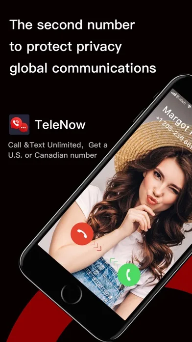 TeleNow: Call & Text Unlimited screenshot 1
