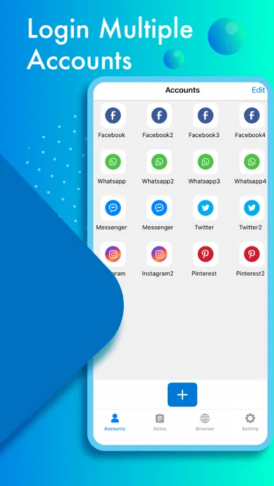 Dual Space WhatsApp Web Chat screenshot 1