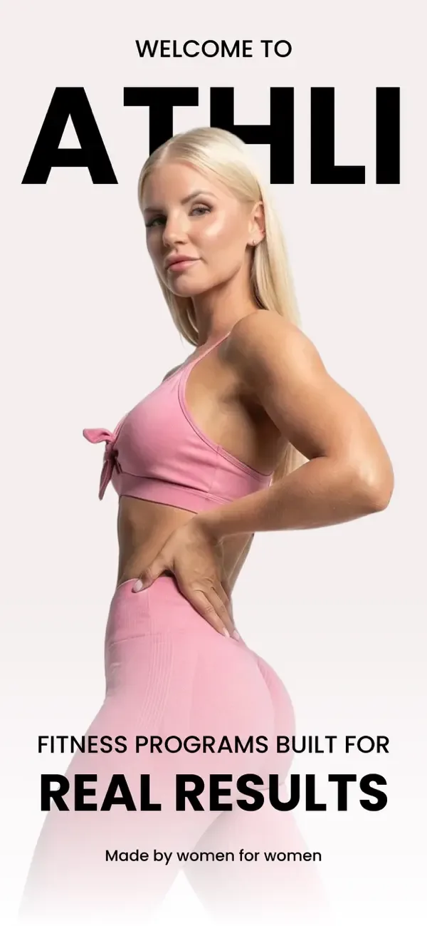 Athli: Female Fitness Coach screenshot 1