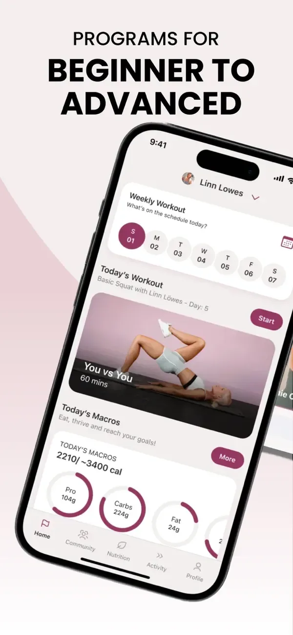 Athli: Female Fitness Coach screenshot 2