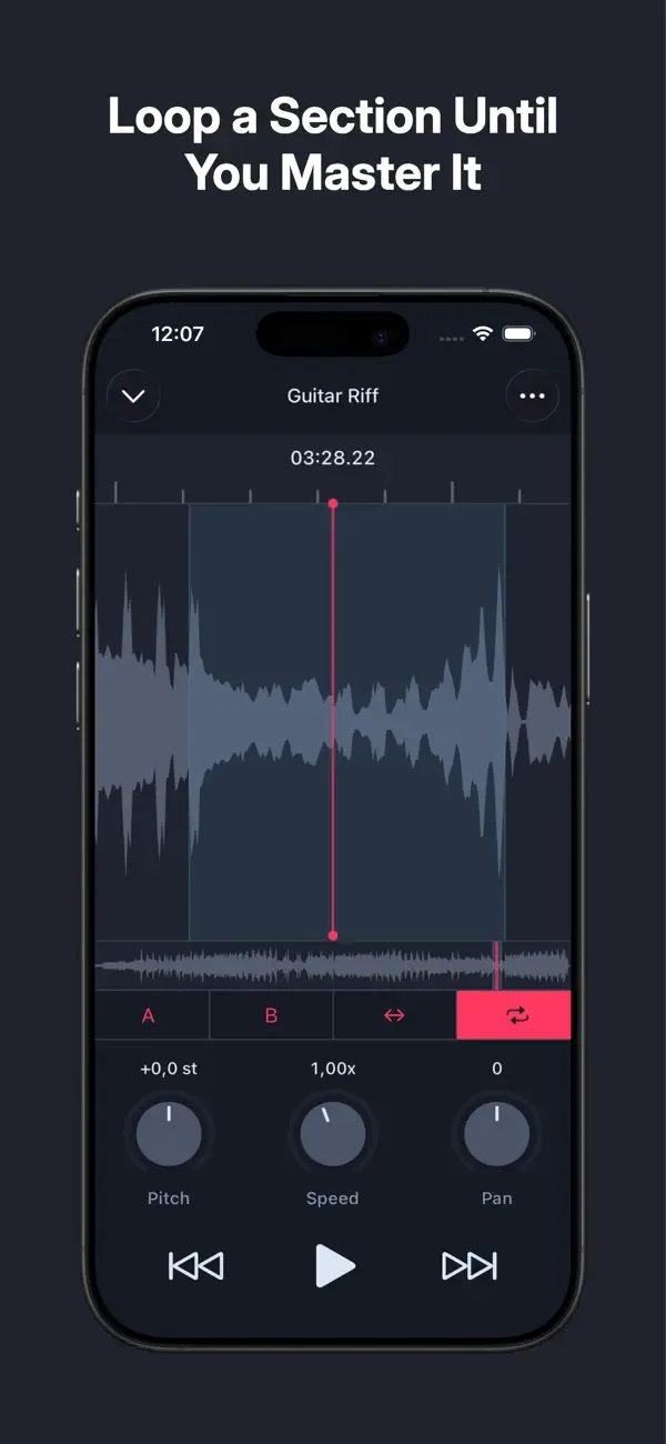 AudioTweak: Change Music Speed screenshot 5