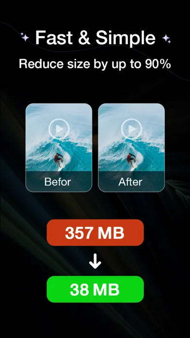 Video Compressor - HQ Compress screenshot 1