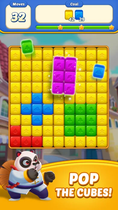 Cube Blast Match 3: Toon & Toy screenshot 2