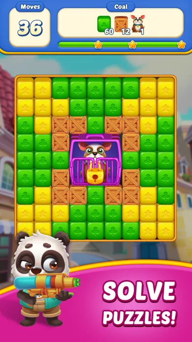 Cube Blast Match 3: Toon & Toy screenshot 3