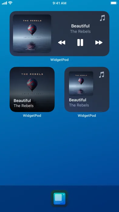 WidgetPod - Music Widget screenshot 3
