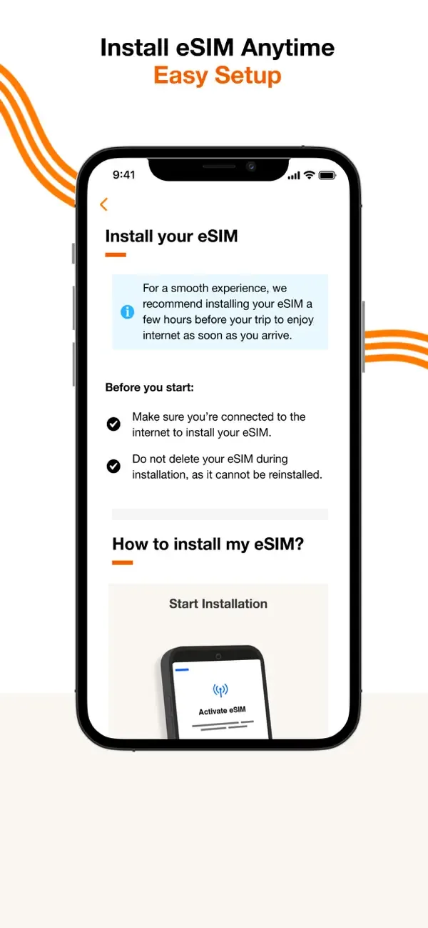 Orange Travel: Prepaid eSIM screenshot 3