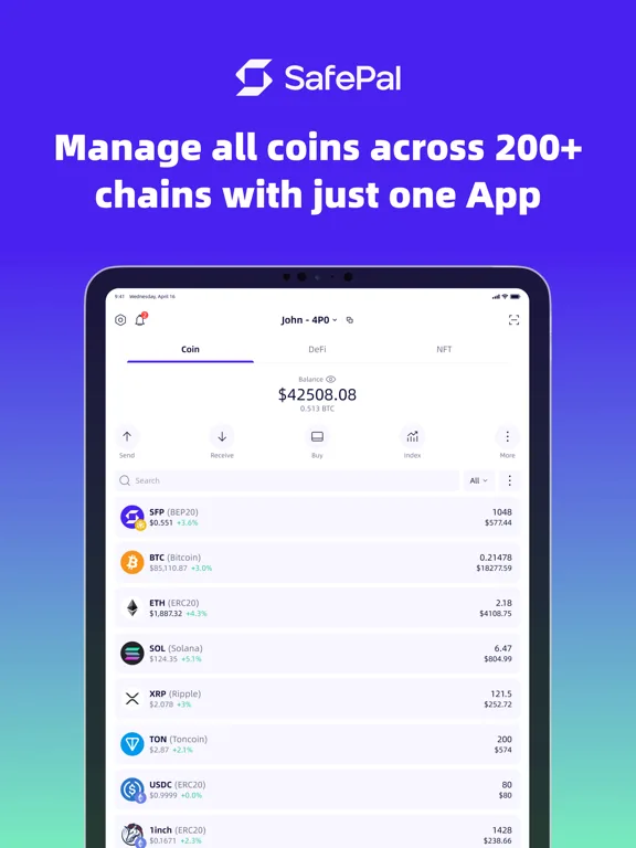 SafePal: Crypto Wallet BTC NFT screenshot 4