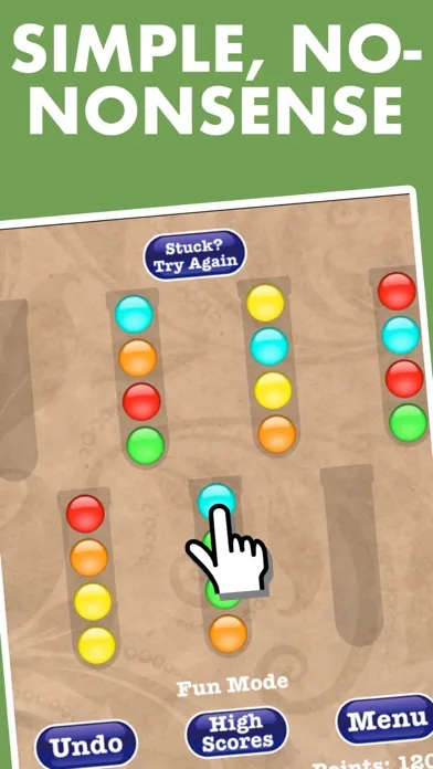 Ball ◯ Sort ◯ Puzzle ◯ Game screenshot 1