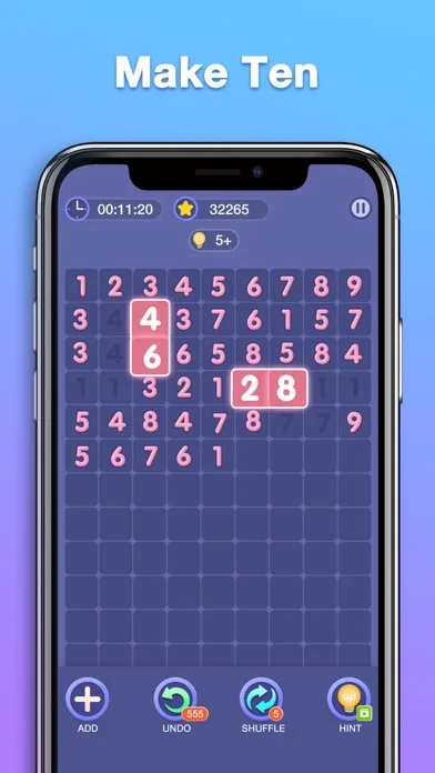 Match Ten - Number Puzzle screenshot 2