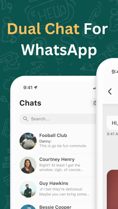 Gb Dual Messenger・Duo Web Chat screenshot 1