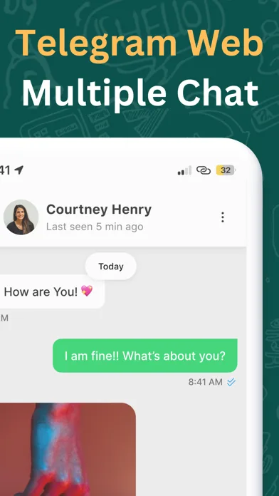 Gb Dual Messenger・Duo Web Chat screenshot 2