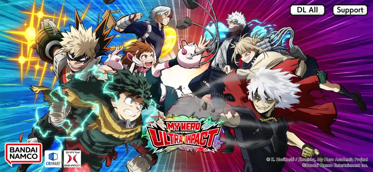 MY HERO ULTRA IMPACT screenshot 1