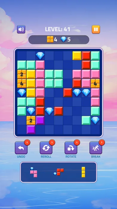 Block Puzzle - Gems Adventure screenshot 3