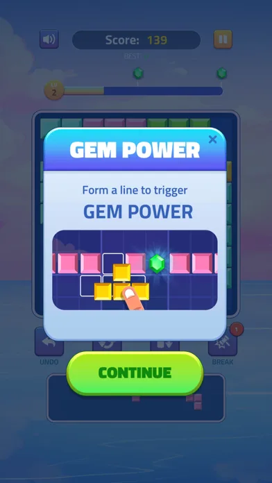 Block Puzzle - Gems Adventure screenshot 4