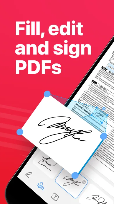 PDF Fill & Sign. Editor Filler screenshot 1