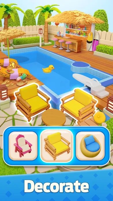 Mergedom: Home Design & Merge screenshot 2