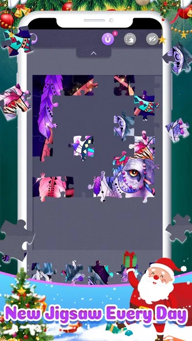 Jigsaw Puzzle - Christmas game screenshot 3