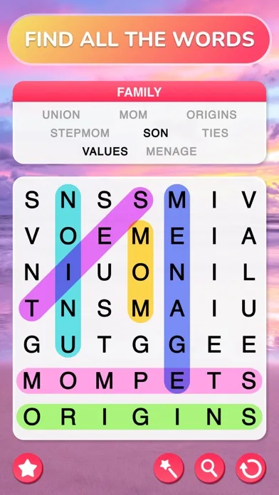 Word Search Journey - Puzzle screenshot 1