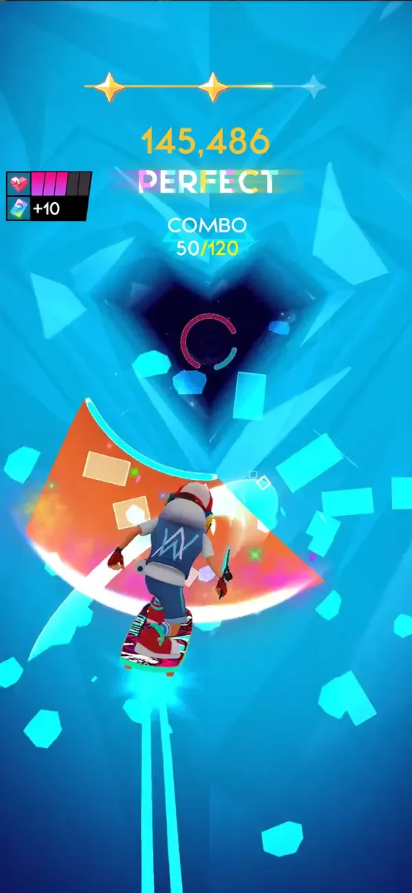 Cyber Surfer: EDM & Skateboard screenshot 2
