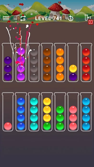 Ball Sort Color Water Puzzle screenshot 2